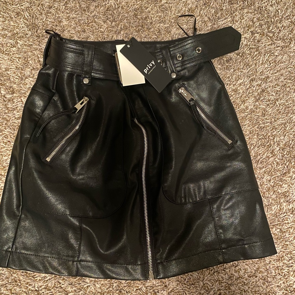COPY - Leather skirt